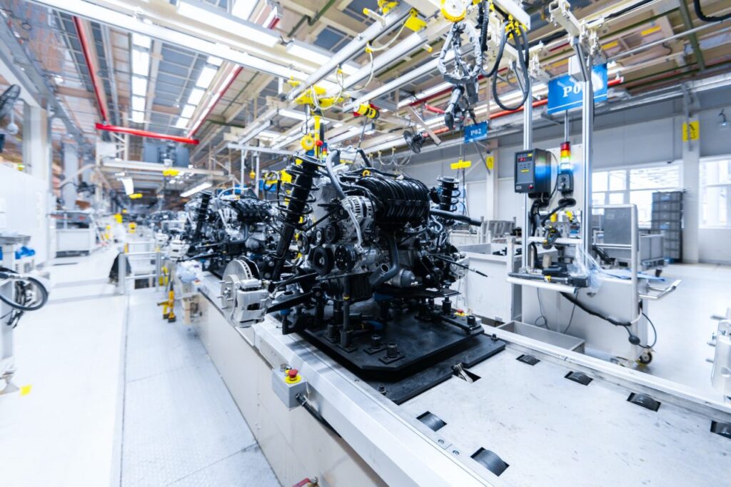 sistem otomasi motor industri