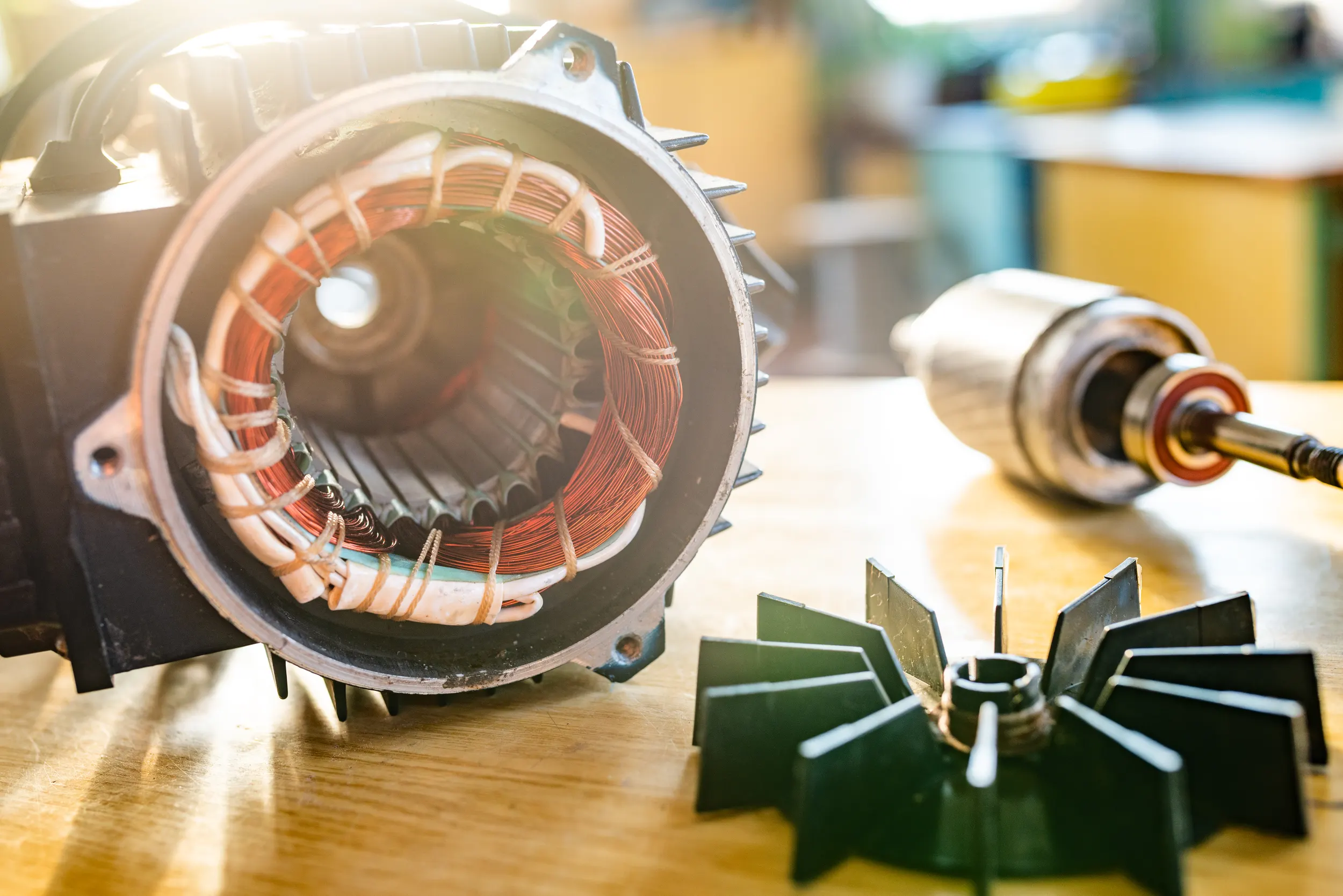 aplikasi elektromotor heavy duty